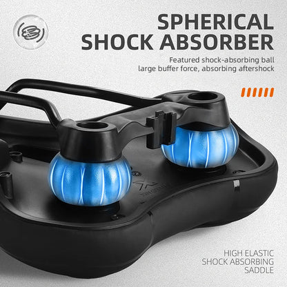 Comfortable Shockproof Bicycle Saddle with Hollow Design – Non-Slip Cushion for MTB and Road Bike-2