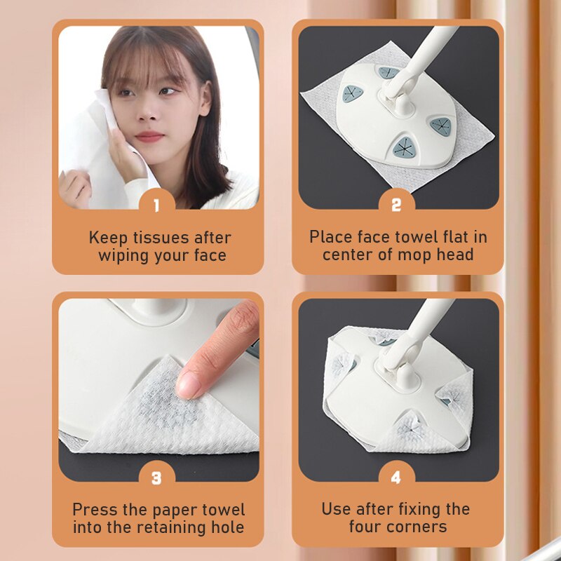 Easy Clean Triangle Floor Mop