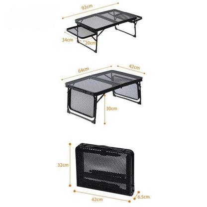 Compact Folding Outdoor BBQ Camp Table