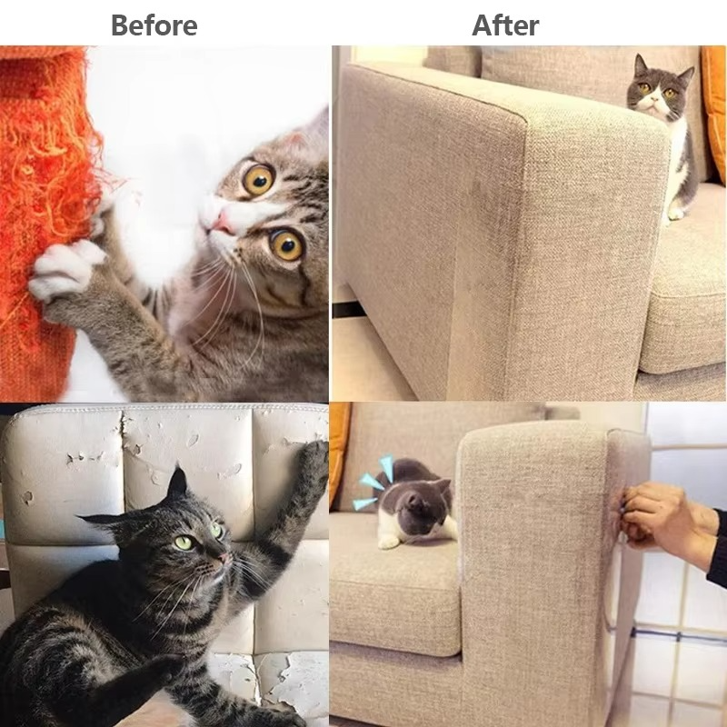 Protective Cat Scratch Guard for Furniture