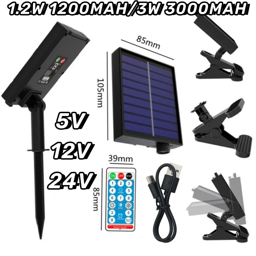 Wireless Solar Powered LED Light Controller