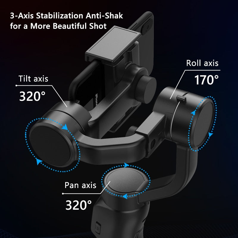 Portable Pro Video Handheld Gimbal Stabilizer