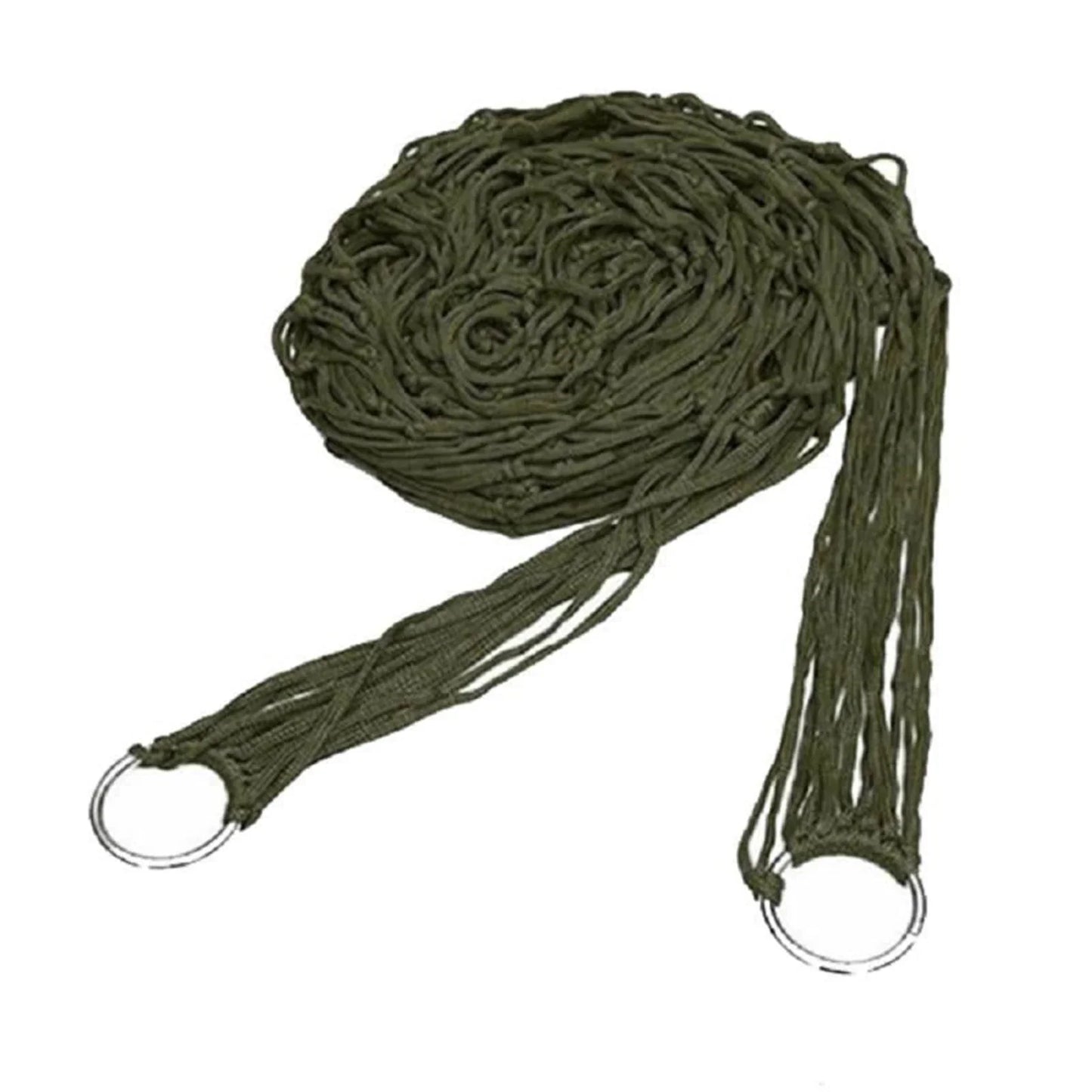 Lightweight Mesh Hammock Portable Nylon Net for Outdoor Use