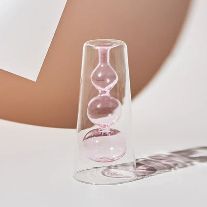 Beautiful Handmade Coloured Glass Vase