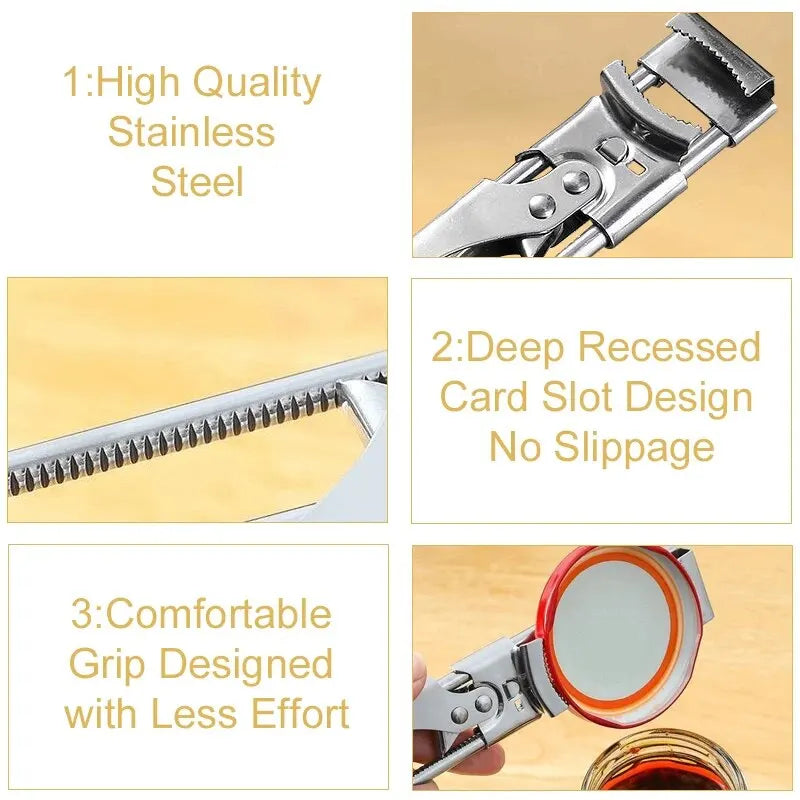 Easy Grip Stainless Steel Bottle Opener