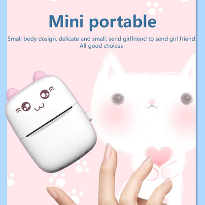Compact Pet Thermal Bluetooth Label Printer