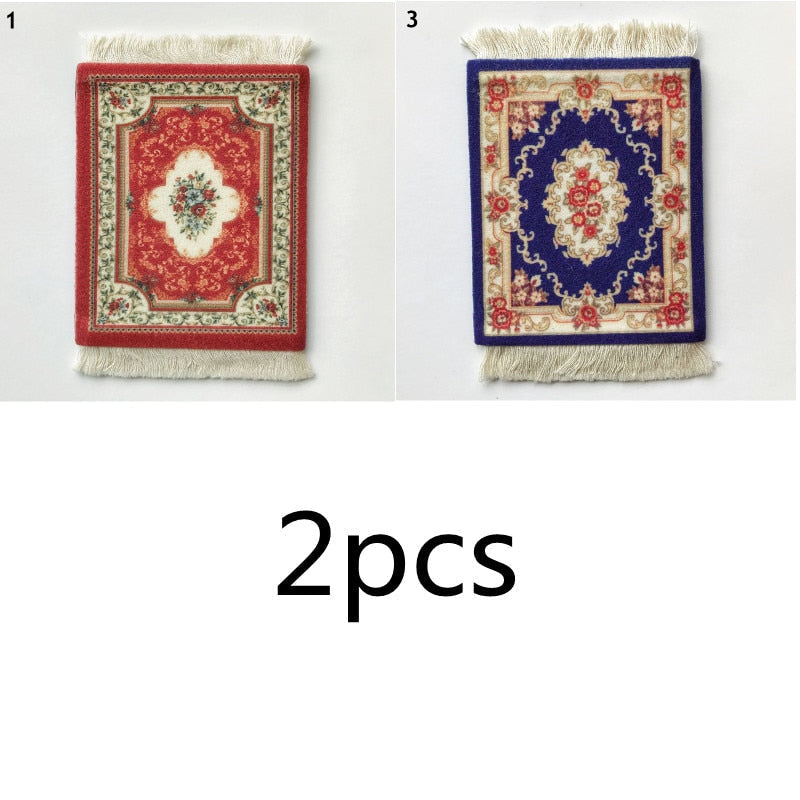 Small Round Moroccan Style Table Coaster