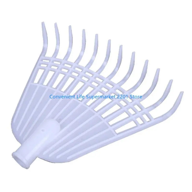 Fesara Compact Garden Rake 12 Tine Lightweight Tool