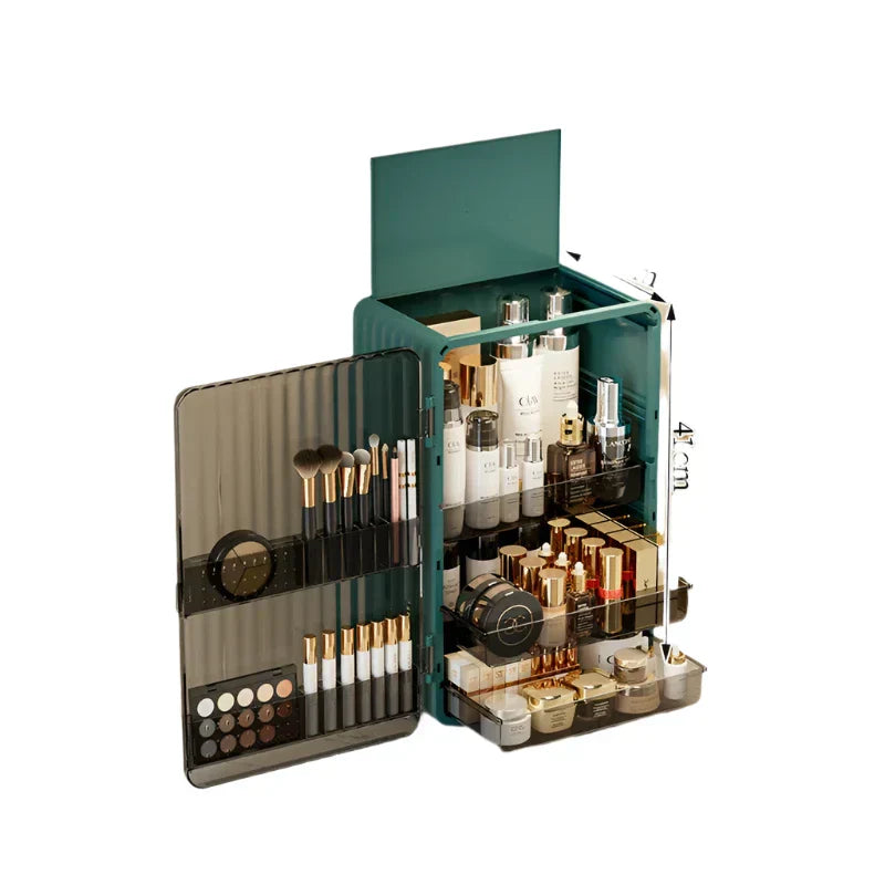 Premium Cosmetic Storage Case – Compact Makeup Organizer