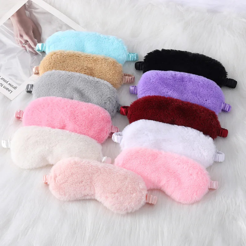 Soft Silk Sleep Eye Mask - Fesara