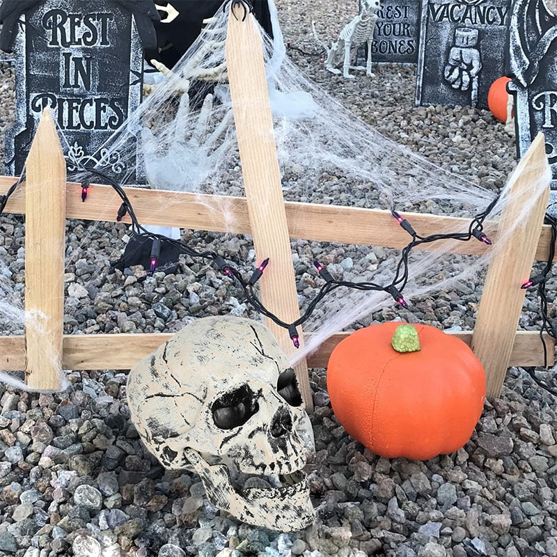 Spooky Zombie Skeleton Yard Halloween Decoration