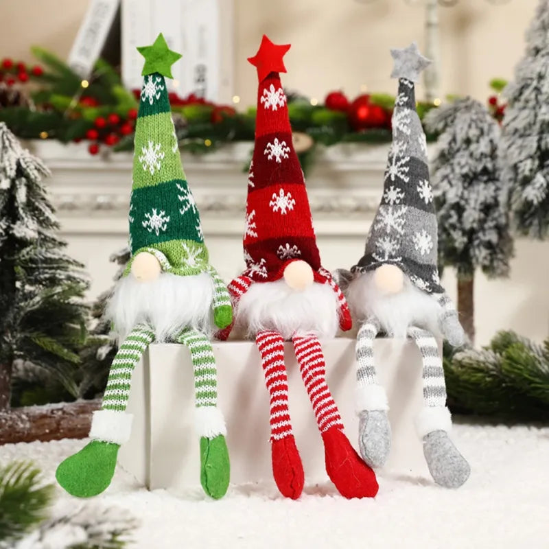 Bright Christmas Figurine Doll