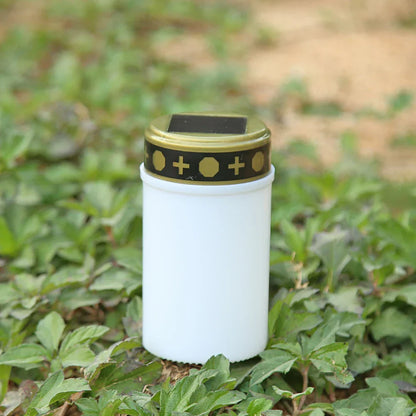 Outdoor Solar LED Candle Lamp Waterproof Rechargeable