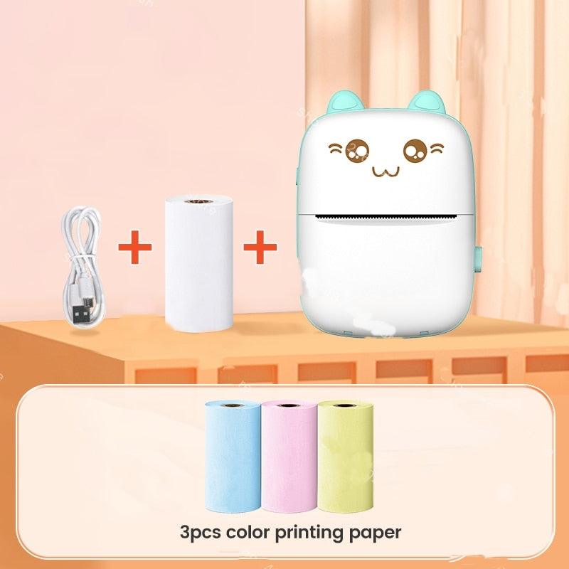 Compact Pet Thermal Bluetooth Label Printer