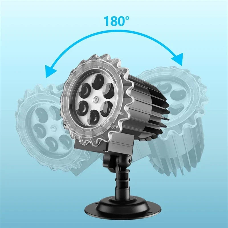Spooky LED Halloween Light Projector Outdoor Waterproof