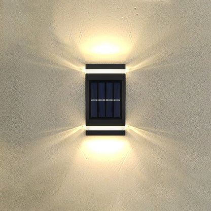 Outdoor Solar Powered Garden Wall Light