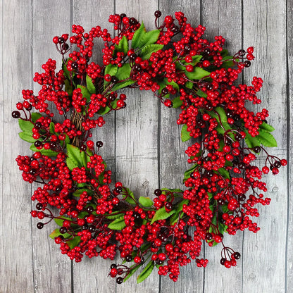 Fesara | Festive Holiday Red Wreath