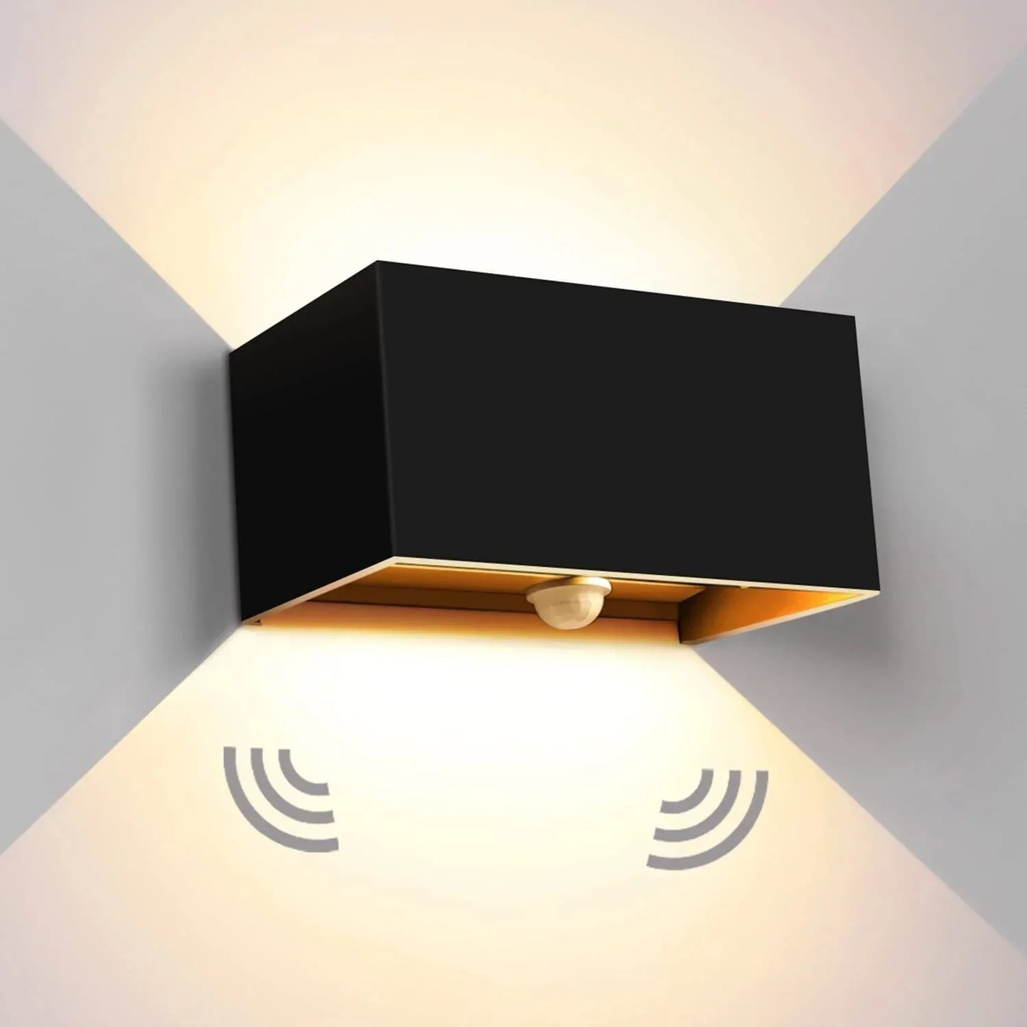 Outdoor Motion Sensor LED Wall Lamp 24W Waterproof
