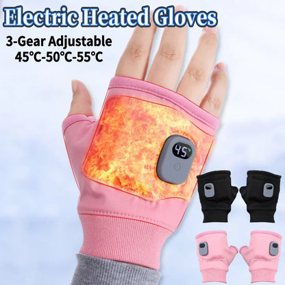 Warm Rechargeable Heated Gloves with Touchscreen