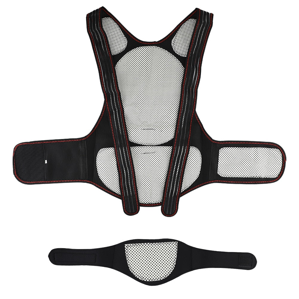 Therapeutic Heat Massage Back Support Belt