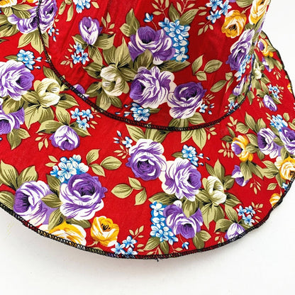 Natural Bamboo Folding Sun Hat