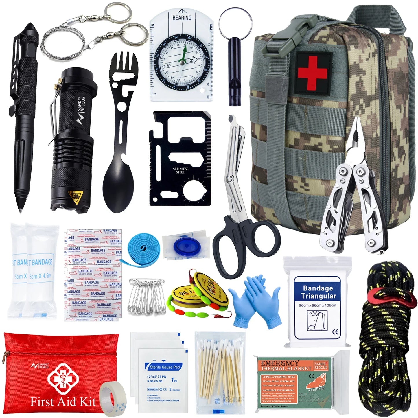 Emergency Medical Kit Backpack