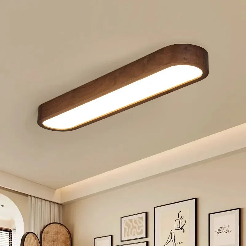 Eco-Friendly Wood LED Ceiling Light