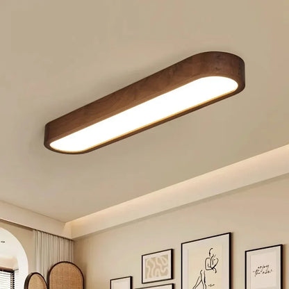Eco-Friendly Wood LED Ceiling Light