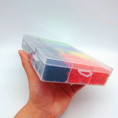 Colorful 530Pc Cable Management Wire Fixing Kit