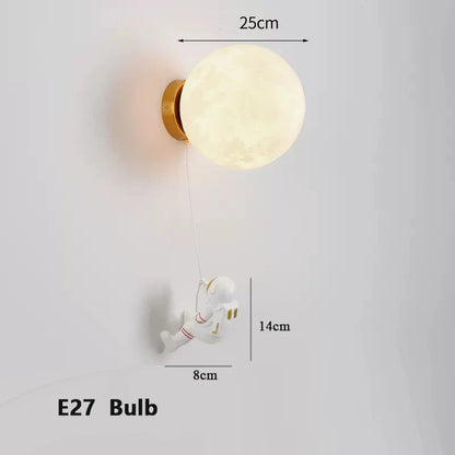 Cosmic Moon LED Wall Lamp