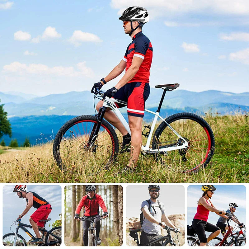 Extra Soft Gel Bicycle Saddle – Comfortable Bike Seat with Hollow Design for MTB and Road Biking, Non-Slip Surface, and Enhanced Airflow-4