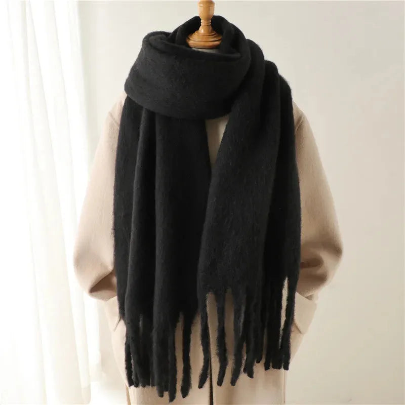 Cozy Solid Color Fesara Throw Blanket - Fesara