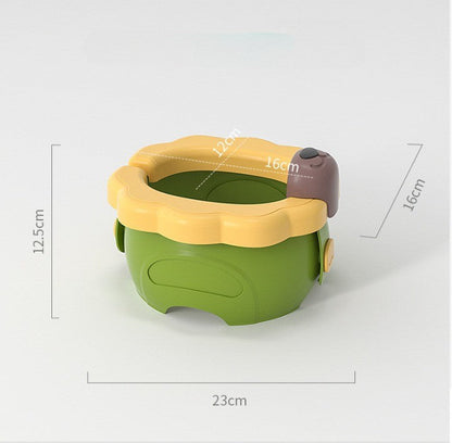 Compact Foldable Potty Training Seat Portable Toilet