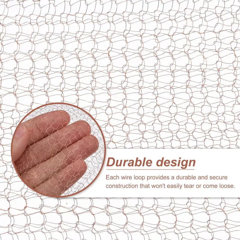 Garden Snail Barrier Copper Mesh Tape
