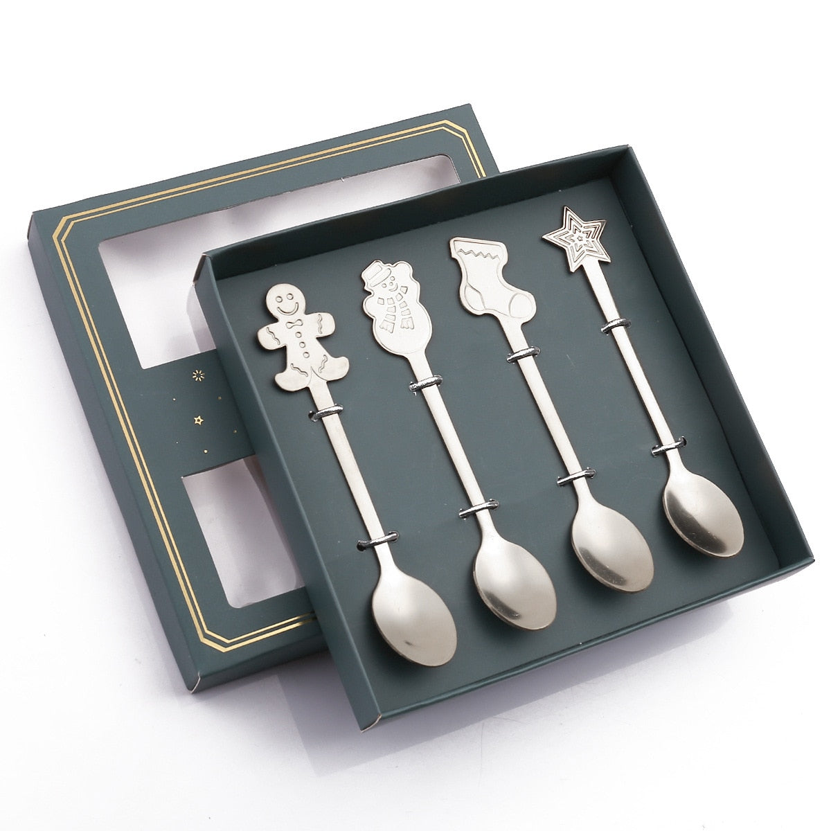 Holiday 4 Piece Santa Table Setting Set