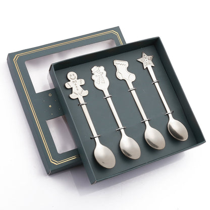 Holiday 4 Piece Santa Table Setting Set