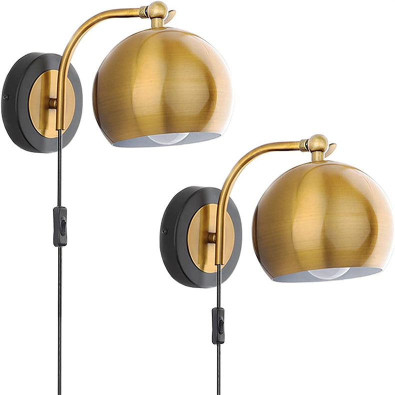 Traditional Style Plug in Wall Lamp