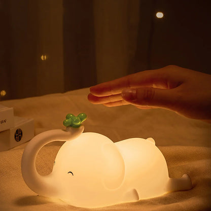 Compact LED Nightlight with Adjustable Brightness - Fesara