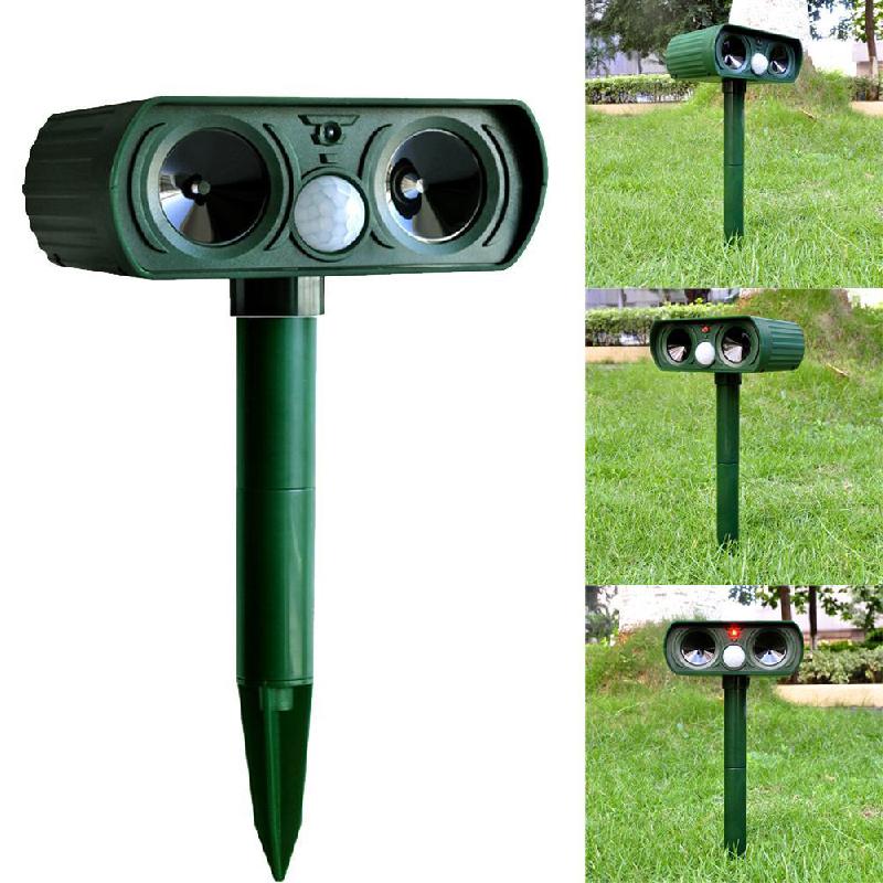 Outdoor Solar Animal Repellent Device