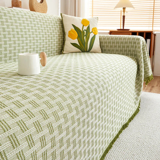 Soft Reversible 3-4 Seater Sofa Cover - Fesara
