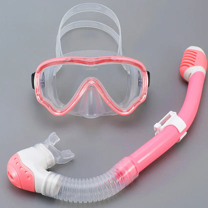 Kids Snorkeling Mask Set with Anti-Fog Lens