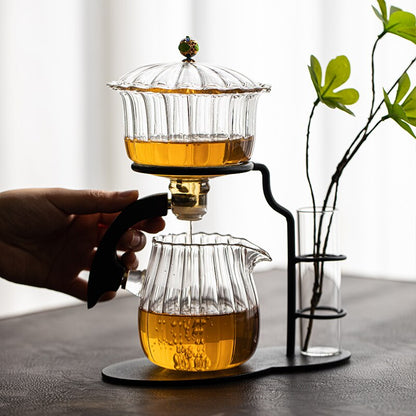 Green Leaf Magnetic Tea Infuser Set