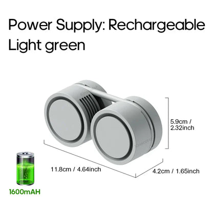 Personal Neck Cooler Fan, Rechargeable and Portable