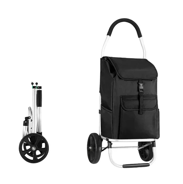 Collapsible Lightweight Aluminum Grocery Cart