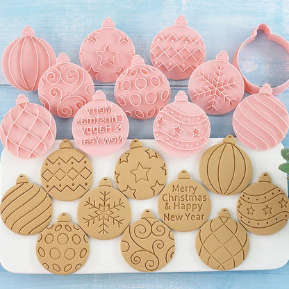 Fun Christmas Cookie Cutter Set for Holiday Baking