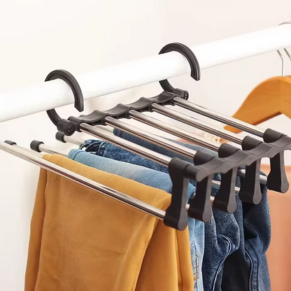 Organized Closet Storage Pants Hangers