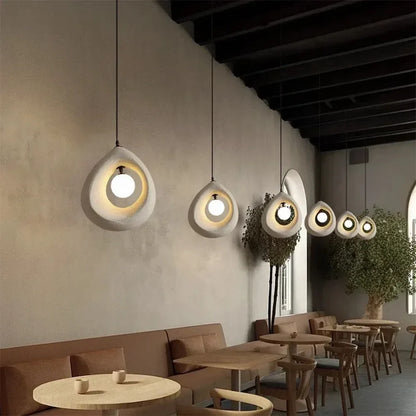 Simple Asian Style Hanging Lamp