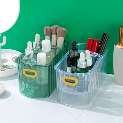 Clear Acrylic Two Tier Storage Basket