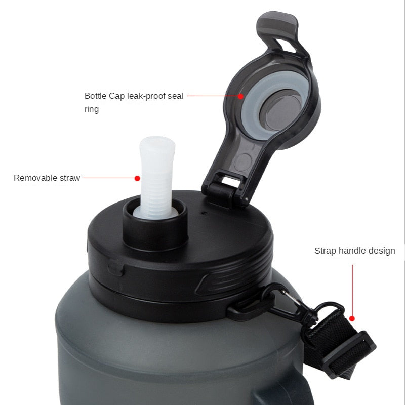 Durable Collapsible Hiking Water Bottle