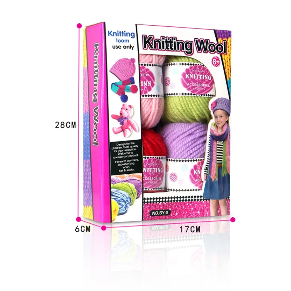 Easy Knitting Machine 22 Needles Circular Knitter Set